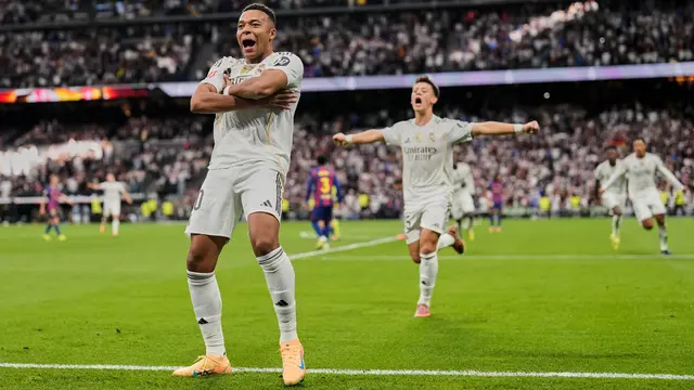 Kylian Mbappe dari Real Madrid