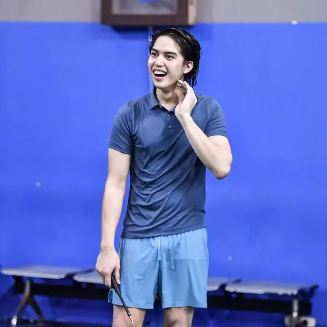 7 Momen El Rumi saat Main Bulutangkis, Bak Atlet Profesional