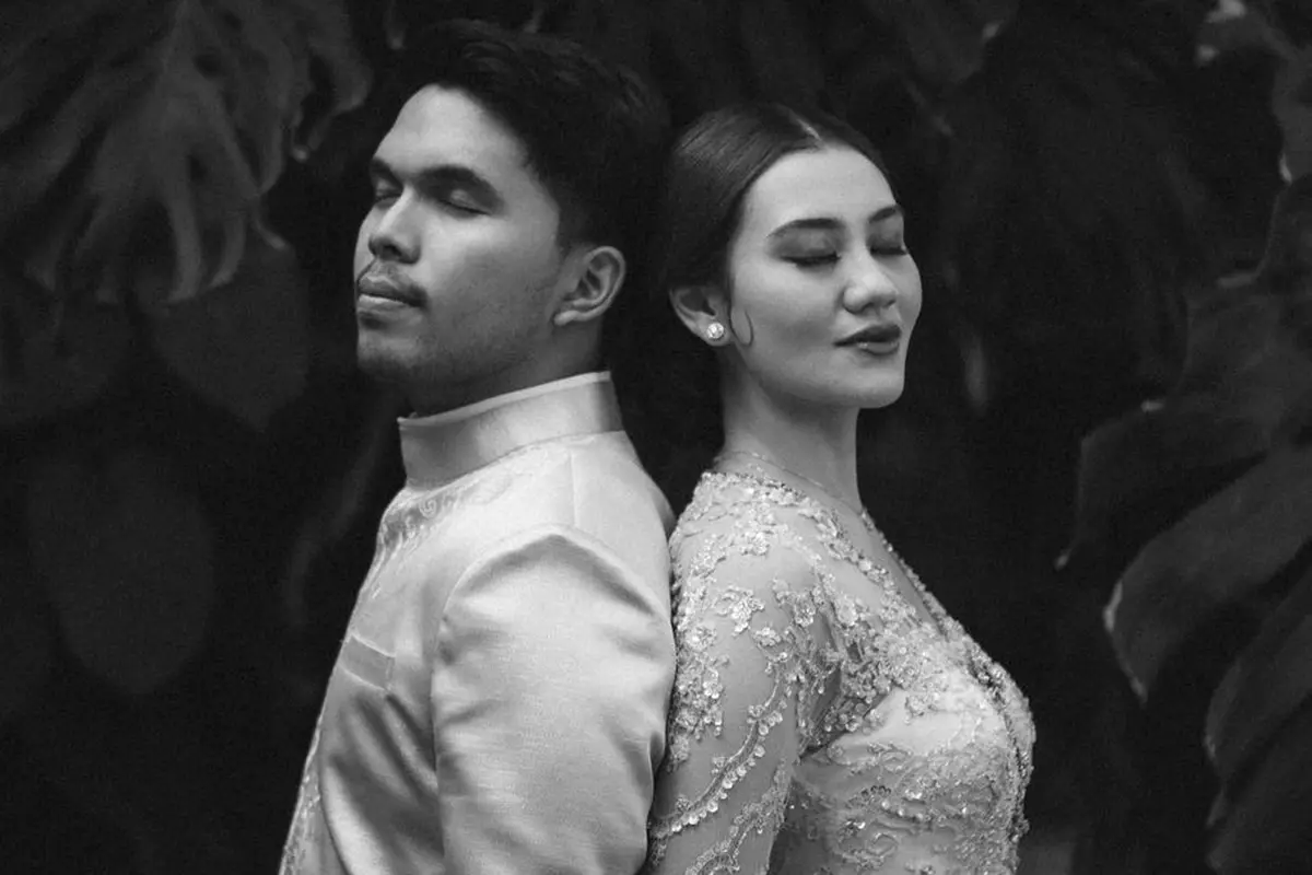 Aaliyah Massaid dan Thariq Halilintar. (Foto: Dok. Instagram @morden.co)