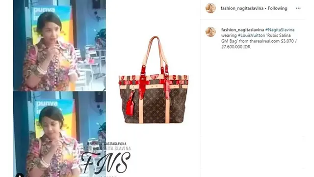 8 Tas Jadul Nagita Slavina Ini Curi Perhatian Netizen, Ditaksir Ratusan Juta Rupiah