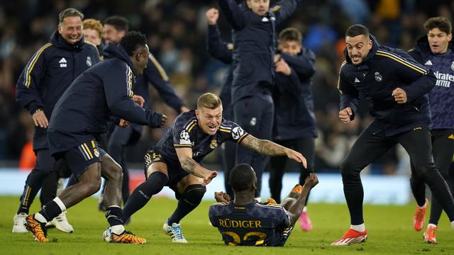 Hasil Manchester City vs Real Madrid