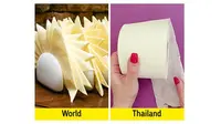 6 Fakta Unik Gaya Hidup di Thailand, Punya Cara Berbeda Gunakan Tisu Toilet