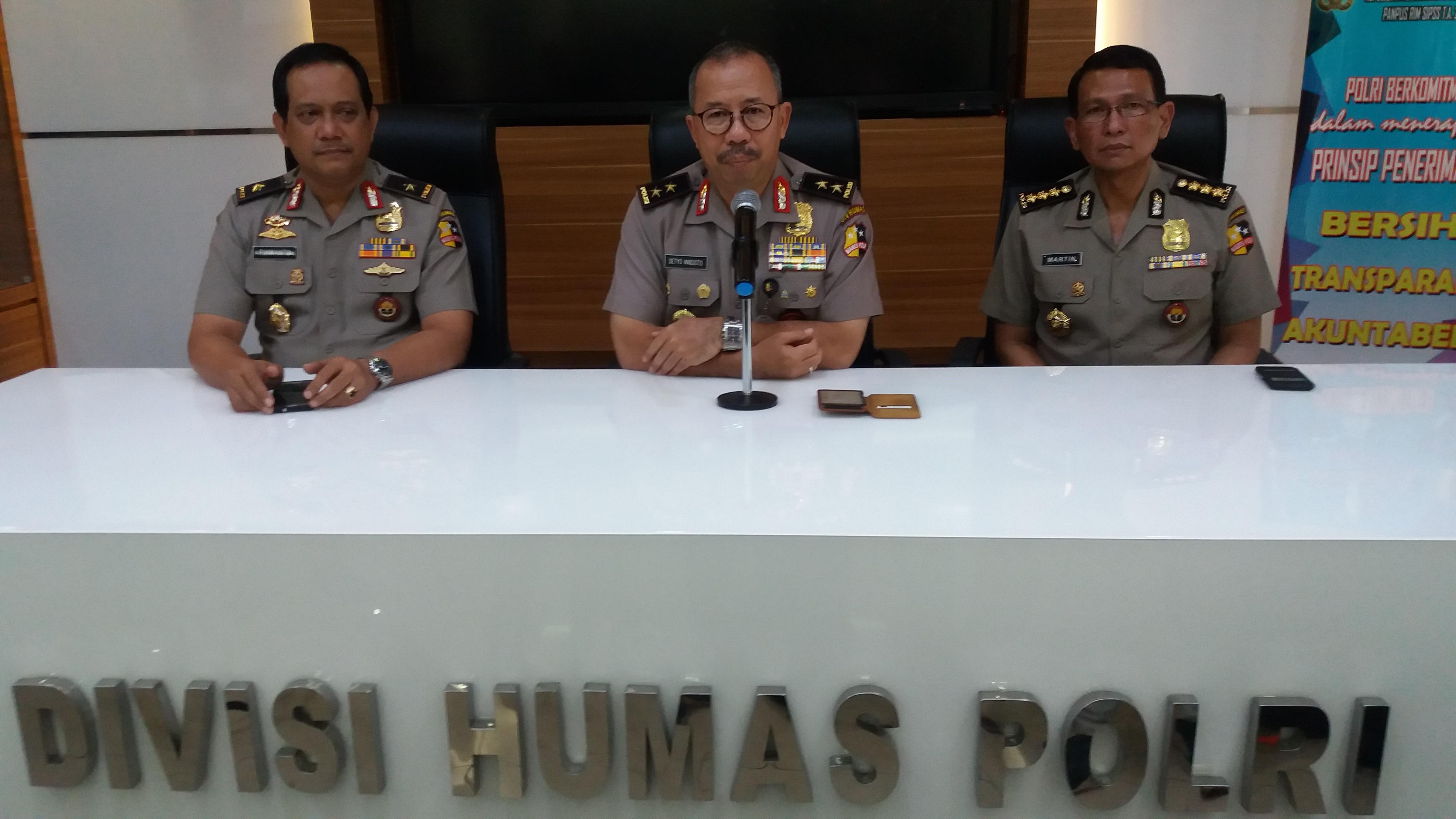 Mabes Polri memberi keterangan terkait tewasnya taruna akpol 