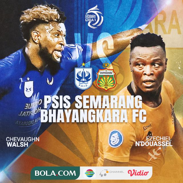 BRI Liga 1 - Duel Antarlini - PSIS Semarang Vs Bhayangkara FC