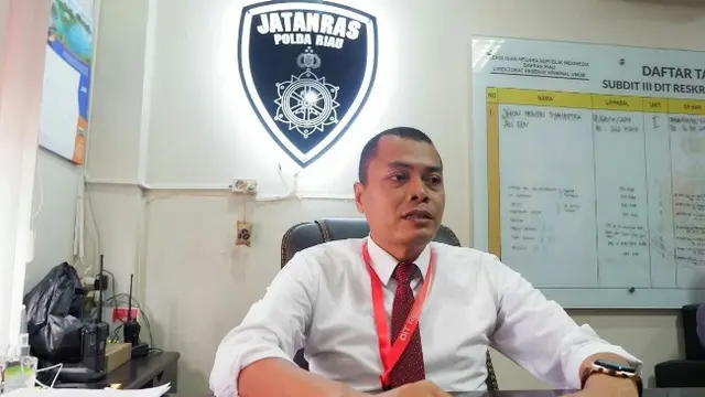 Kasubdit Jatanras Polda Riau Ajun Komisaris Besar Mohammad Kholid SIK