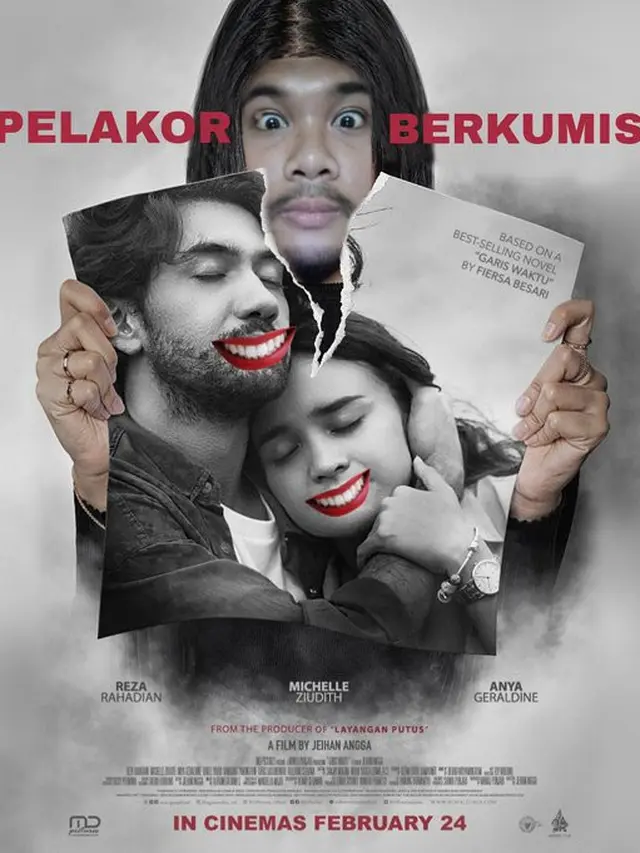 Pria Ini Minta Wajahnya Jadi Poster Film, 6 Editan ala Netizen Ini Kocak