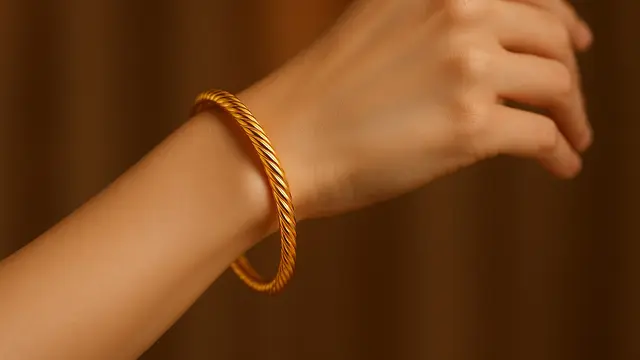 Model Gelang Emas 24 Karat 7 Gram