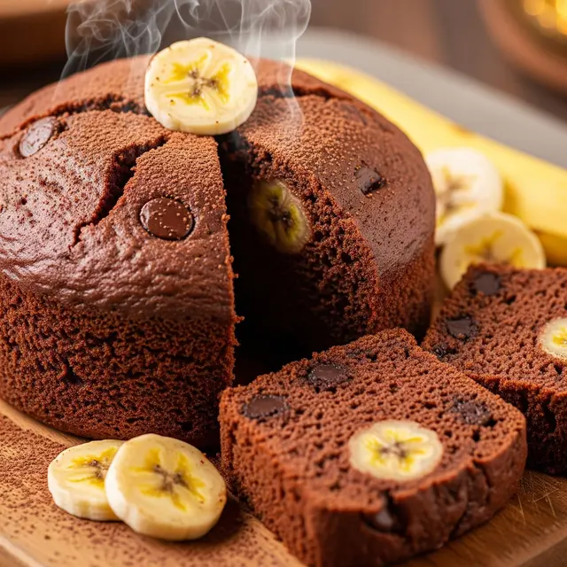 Resep Kue Pisang Matang Tanpa Mixer dan Oven (Image by Gemini AI)