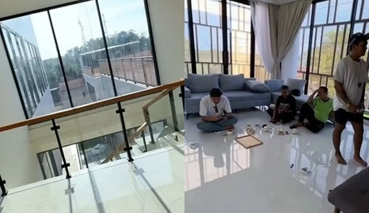 Ia dikabarkan sudah membangun rumah megah di Ngawi, Jawa Timur. [YouTube/Jejak Richard]