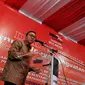 Ketua MPR Zulkifli Hasan memberikan sambutan saat menghadiri diskusi Publik di MMD Institute, Jakarta, Selasa (16/2/2016). Diskusi ini bertajuk "Menuju Upaya Penguatan KPK". (Liputan6.com/Johan Tallo)
