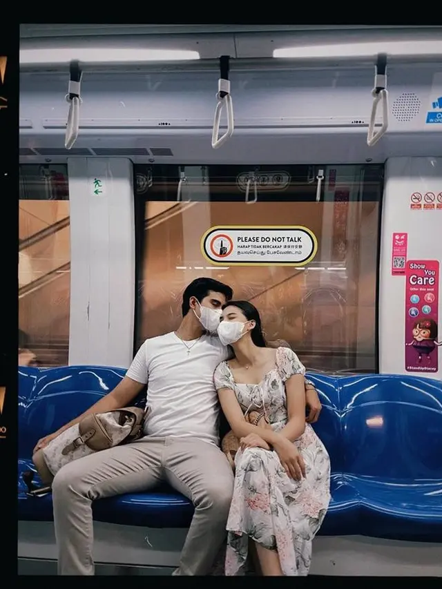 [Fimela] Cinta Brian dan Callista Arum