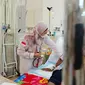 Kasus pneumonia pada jemaah Indonesia melonjak pasca-puncak haji di Armuzna. Penyakit radang paru ini juga turut berkontribusi pada peningkatan kasus kematian jemaah. (FOTO: MCH PPIH ARAB SAUDI)