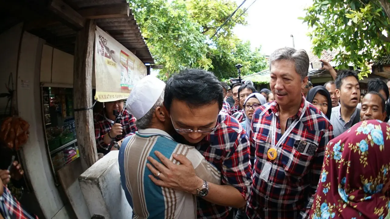 Syahide berterimakasih pada Ahok karena telah diberi kesempatan untuk umroh oleh Pemprov DKI Jakarta.