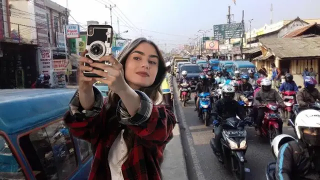 6 Editan Foto Jika Emily di Indonesia Ini Sukses Bikin Ketawa Geli
