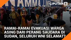 Menurut catatan Organisasi Kesehatan Dunia (WHO), konflik bersenjata selama berminggu-minggu di Ibu Kota Khartoum, telah menewaskan 459 jiwa dan 4.072 orang terluka. 29 negara, termasuk Indonesia, telah mengevakuasi warganya dari Sudan untuk kembali ...