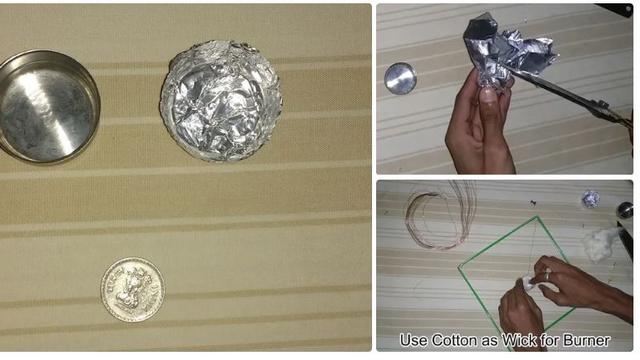 Membuat bagian pembakar