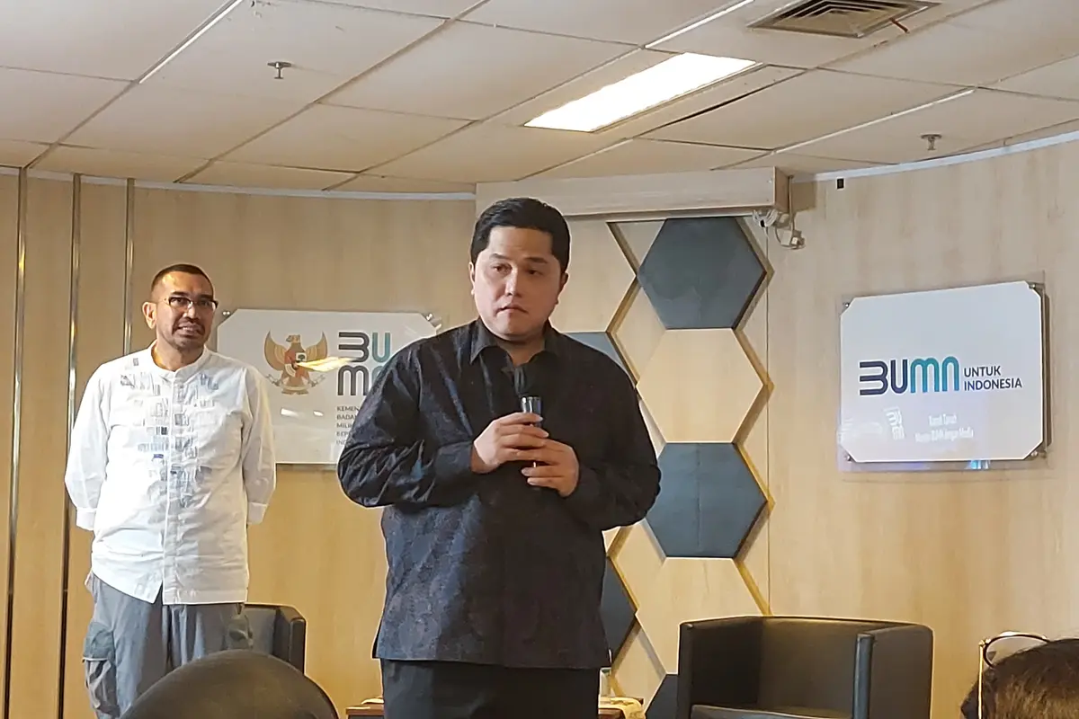 Menteri BUMN Erick Thohir
