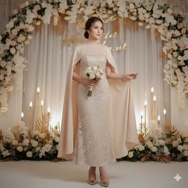 Model Baju Bridesmaid Agar Terlihat Langsing