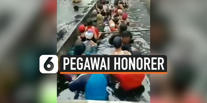 VIDEO : Syarat Perpanjang Kontrak, Honorer DKI Jakarta Harus Masuk Selokan?