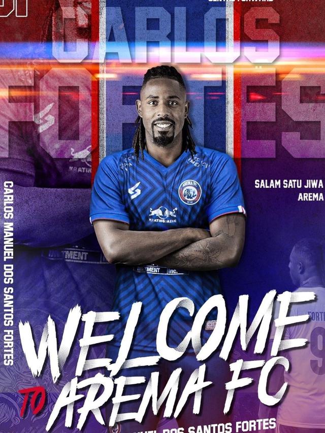7 Potret Carlos Fortes yang Kini Resmi Jadi Andalan Baru Arema FC