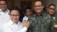 Sebelumnya, kabar kunjungan Anies ke markas PKB dibenarkan Ketua DPP PKB Lukmanul Hakim. Mantan Gubernur DKI Jakarta ini rencananya akan mengikuti rapat pemenangan pasangan Anies-Cak Imin di Kantor DPP PKB. (merdeka.com/Arie Basuki)