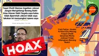 Cek Fakta: Hoaks Artikel Eks Menag Yaqut Cholil Qoumas Minta Jokowi Tidak Hilangkan Barang Bukti