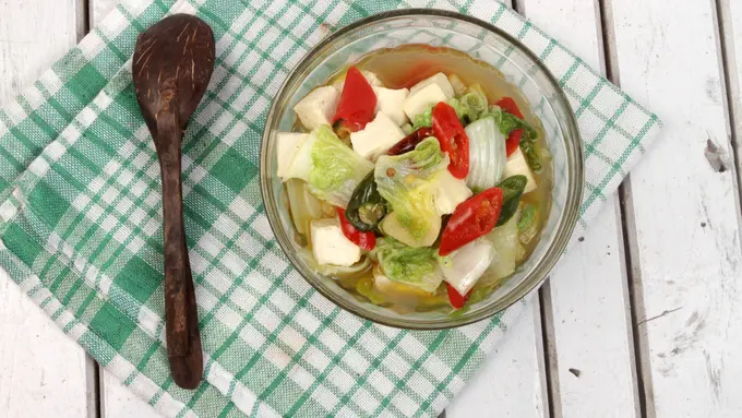 Tumis Tahu Sawi Putih