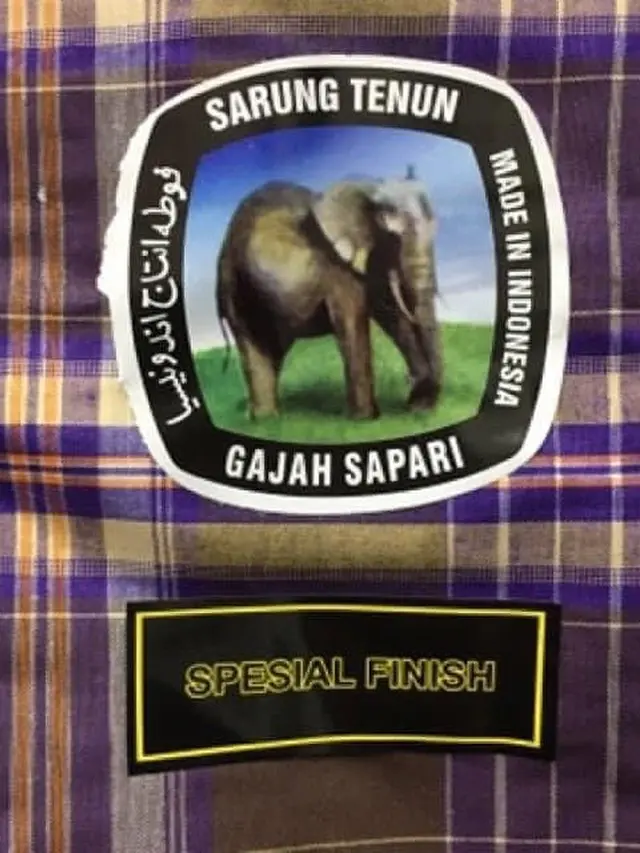 6 Pelesetan Merek Sarung Bertema Gajah Ini Nyeleneh, Bikin Salfok ketika Beli