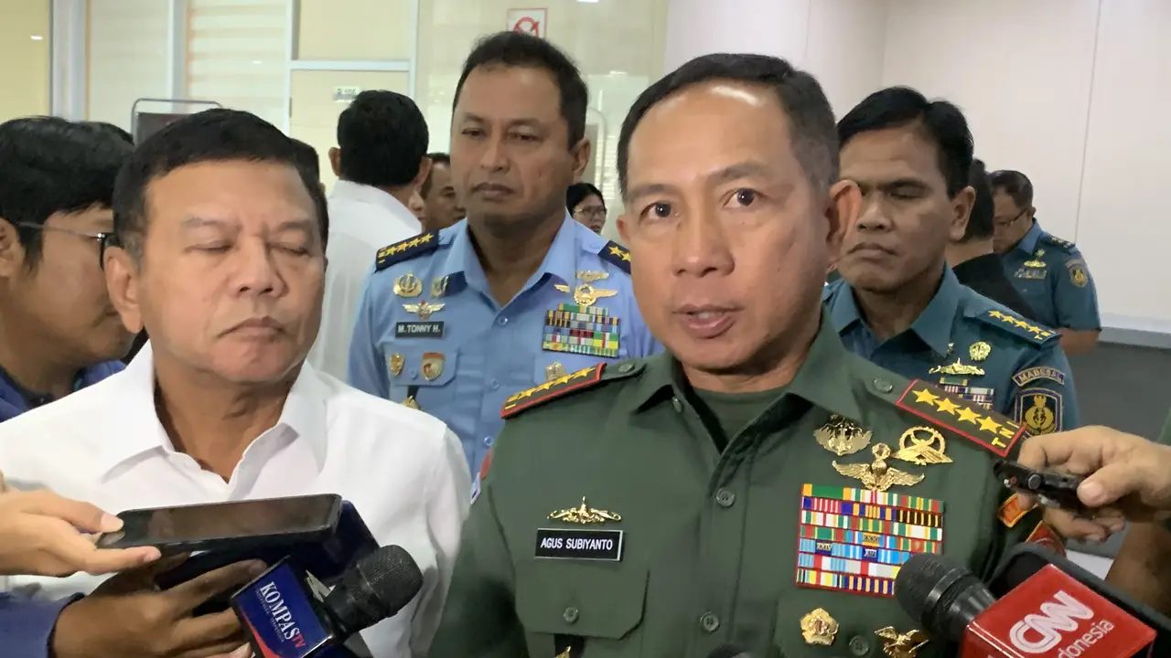 Panglima TNI Jenderal Agus Subiyanto (Liputan6.com/Delvira Hutabarat)