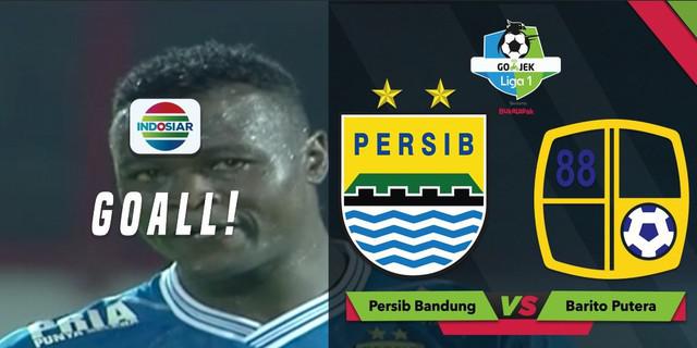 VIDEO: Tendangan Roket N'Douassel Buat Kiper Lawan Tak Berdaya