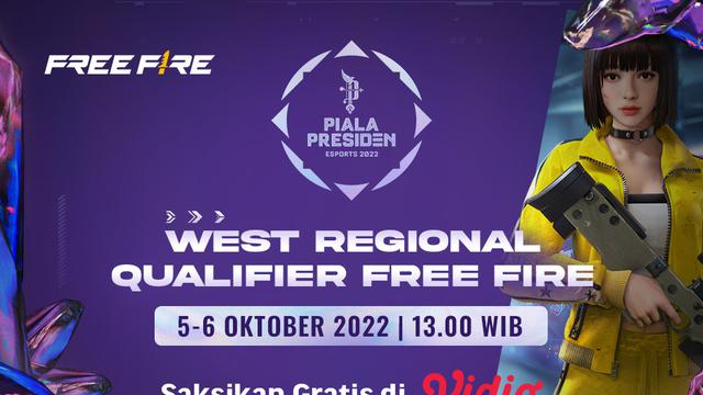 Saksikan Live Streaming Piala Presiden Esports Free Fire di Vidio, 5&6 Oktober 2022