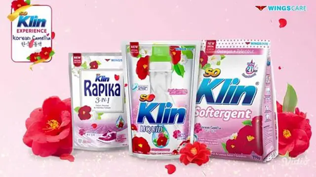 Detergen Pertama dengan Keharuman Bunga Camellia Khas Pulau Jeju