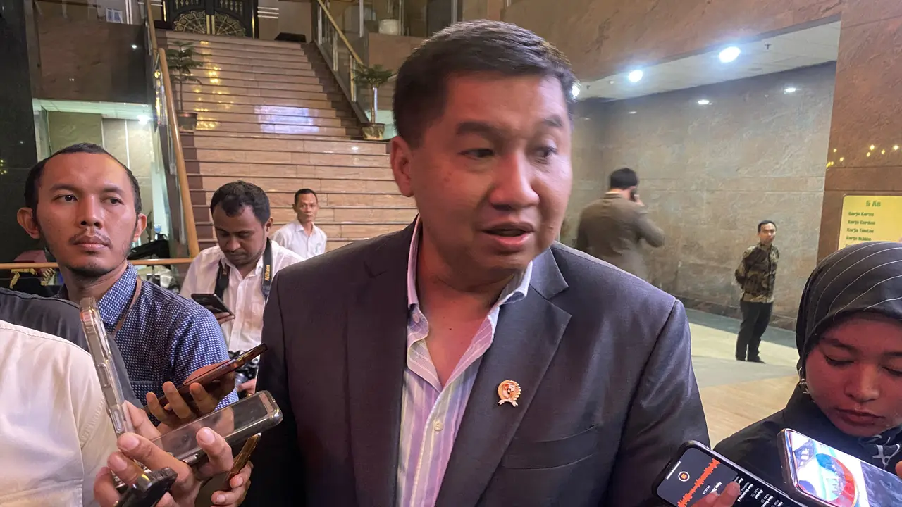 Menteri Perumahan dan Kawasan Permukiman (PKP) Maruarar Sirait di Kantor BPKP, Senin (22/6/2026) malam. (Christian/Liputan6.com)