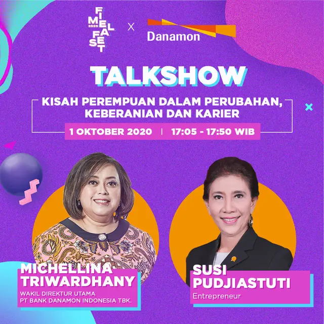 Para Perempuan Tangguh yang Berani Jadi #ChangeMaker, Intip Lebih Jauh di Fimela Virtual Fest x Danamon Yuk!