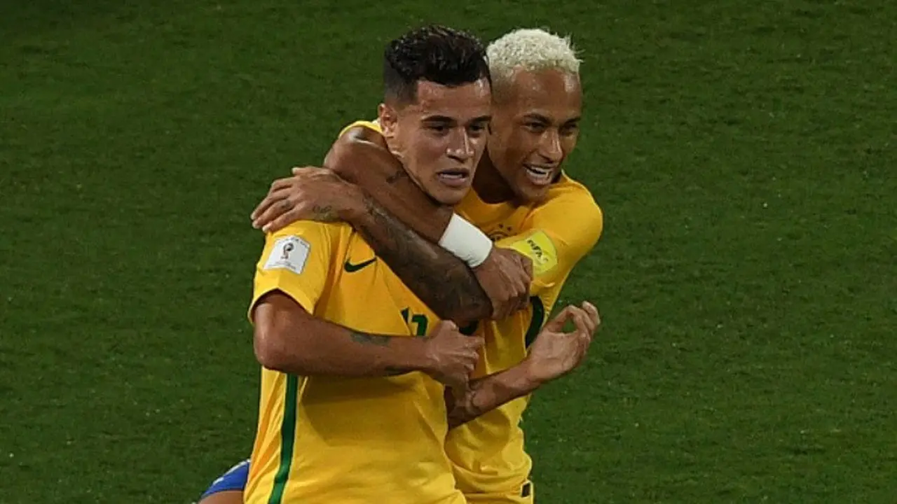 neymar - philippe coutinho