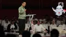 Calon Wakil Presiden nomor urut 3, Mahfud Md saat debat keempat Capres-Cawapres Pemilu 2024 di Jakarta Convention Center (JCC), Jakarta. (Liputan6.com/Angga Yuniar)