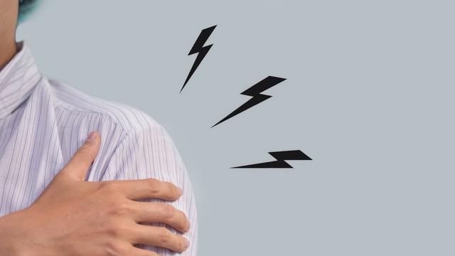 Ilustrasi frozen shoulder, kekakuan pada bahu atau bahu kaku