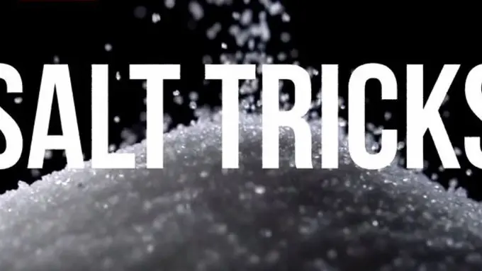 Trik Bukan Sulap Bukan Sihir yang Bisa Kamu Lakukan dengan Garam