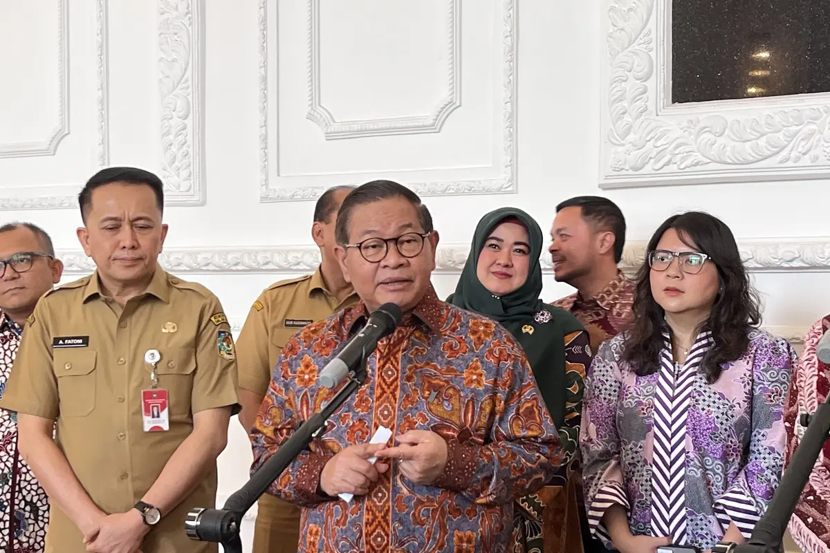 Gubernur Jakarta Pramono Anung saat membahas soal pembayaran rapel gaji Pegawai Pemerintah dengan Perjanjian Kerja (PPPK) dengan Pimpinan DPRD Jakarta. (Istimewa)