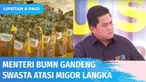 Dengan pertimbangan perkebunan sawit yang mayoritas dikuasai swasta, Menteri BUMN, Erick Thohir minta pihak swasta juga ikut berupaya mengatasi kelangkaan minyak goreng. Saat ini BUMN melalui PTPN telah berkontribusi mengatasi masalah kelangkaan miny...