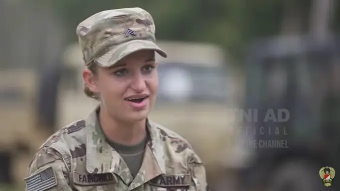 Sosok Tentara AS Perempuan Ini Jago Bahasa Indonesia