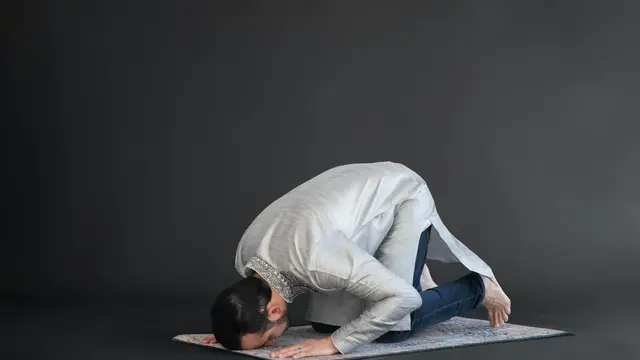 Ilustrasi salat, Iduladha, di rumah