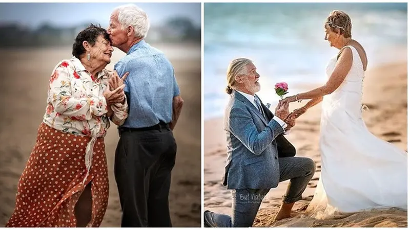 Bukti Cinta Sejati, Potret 6 Pasangan Lansia Ini Harmonis Hingga Menua Bersama