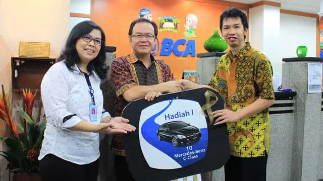 Pengusaha Pompa Air Raih Mercedes-Benz C-Class dari BCA