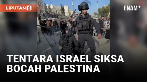 VIDEO: Bocah 12 Tahun Asal Palestina Disiksa Tentara Israel
