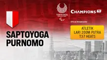 Saptoyogo Purnomo (Men's 200m T37)