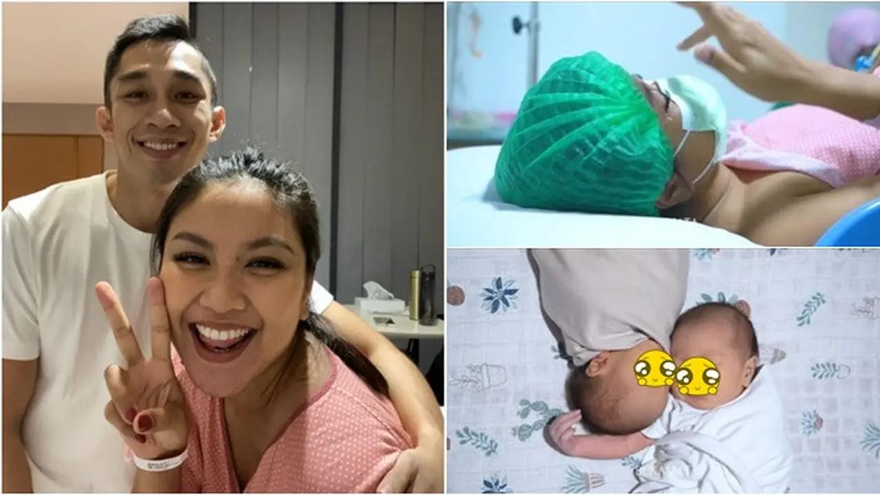 6 Potret Perjuangan Zivanna Letisha Melahirkan Bayi Kembar, Penuh Haru