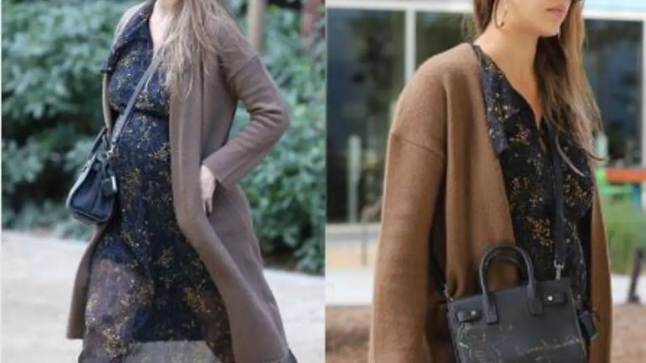 Hamil? Intip Tampilan Gaya Stylish Jessica Alba Kala Hamil