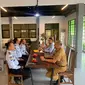 Kalalas Narkotika Jakarta bertemu dengan Kepala PPKD Jakarta Timur