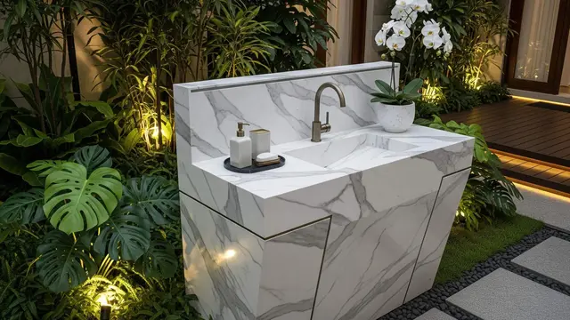 Ide Tempat Cuci Tangan di Halaman Rumah